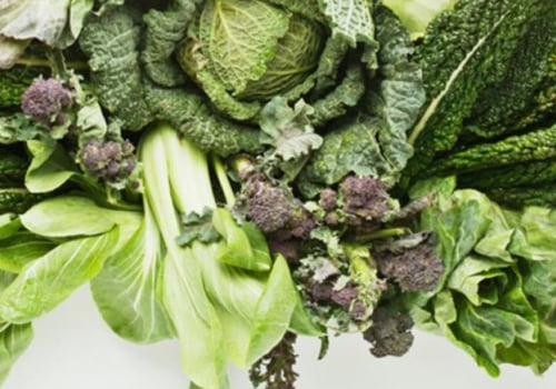 Las verduras de hoja verde oscura como superalimentos